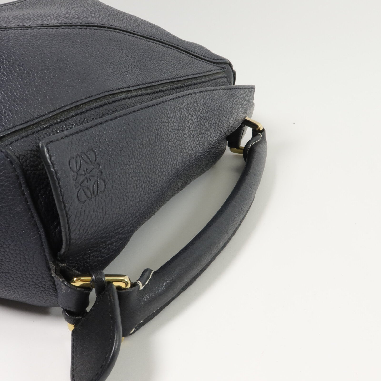LOEWE 牛皮皮革Puzzle Small手挽肩背兩用袋