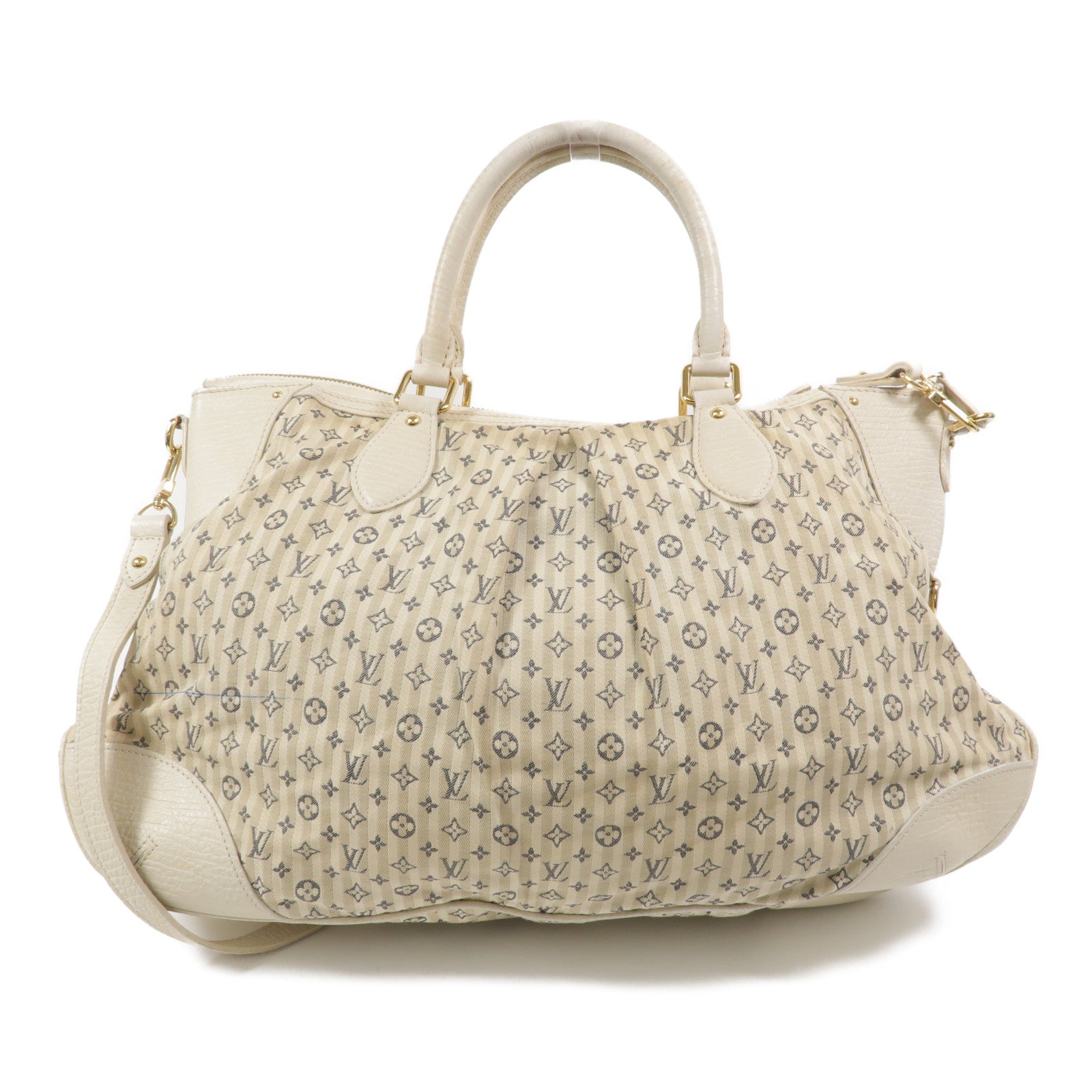 LOUIS VUITTON Monogram Mini Lin Marina GM手挽肩背兩用袋