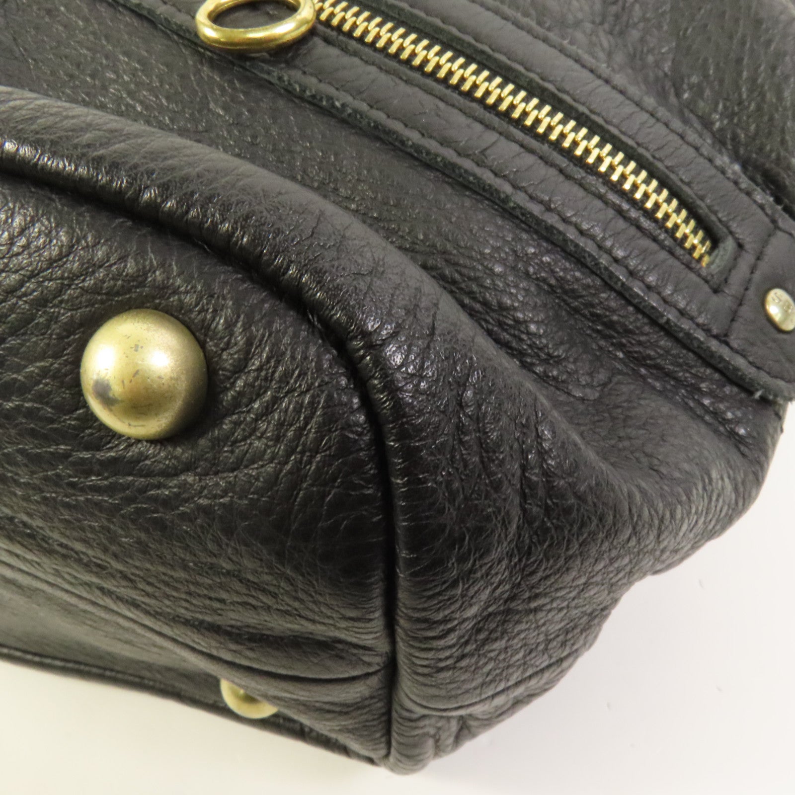SEE BY CHLOE 牛皮皮革2 Way Shoulder金扣手挽肩背兩用袋