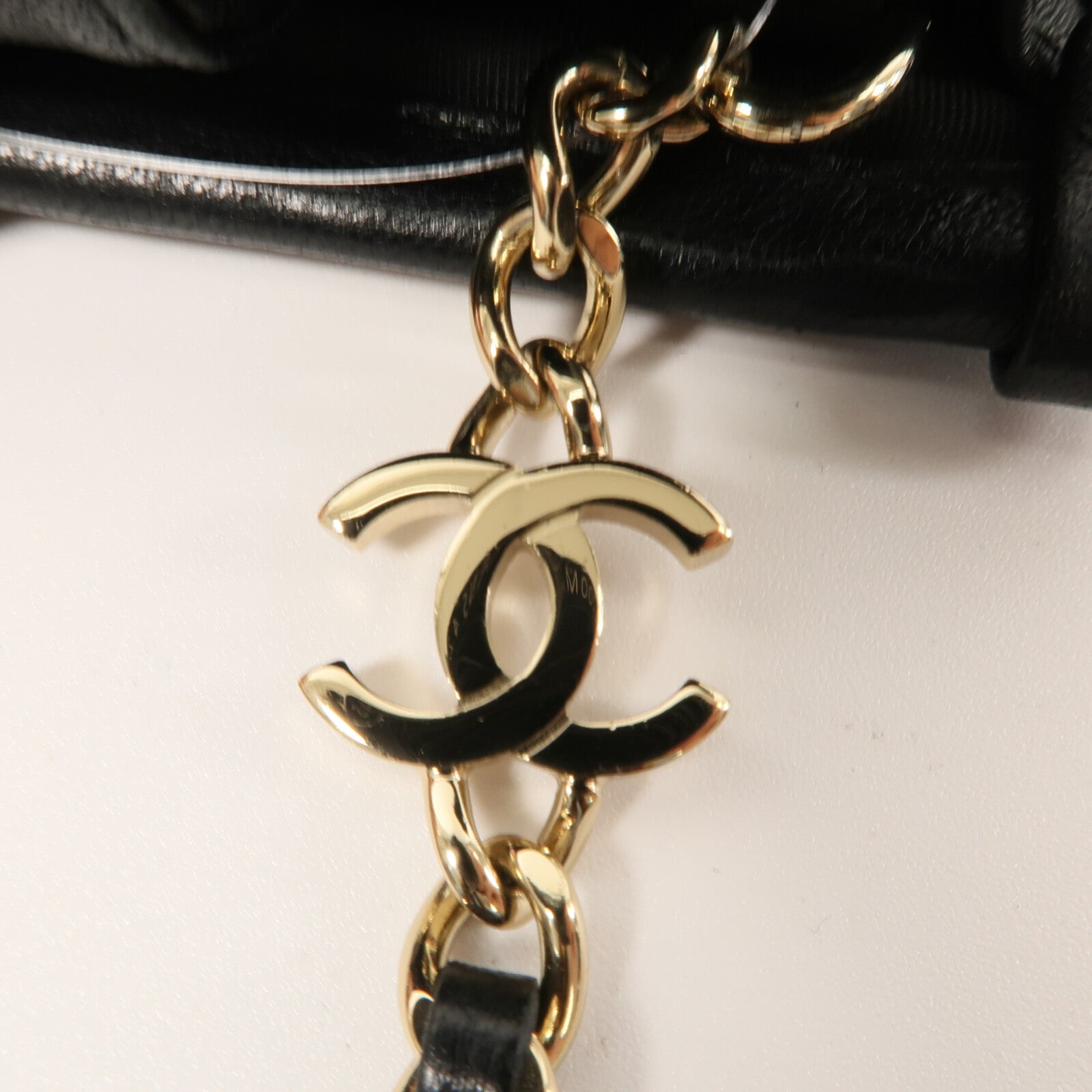 CHANEL Tweed/PVC Clutch with Chain鏈帶肩背袋