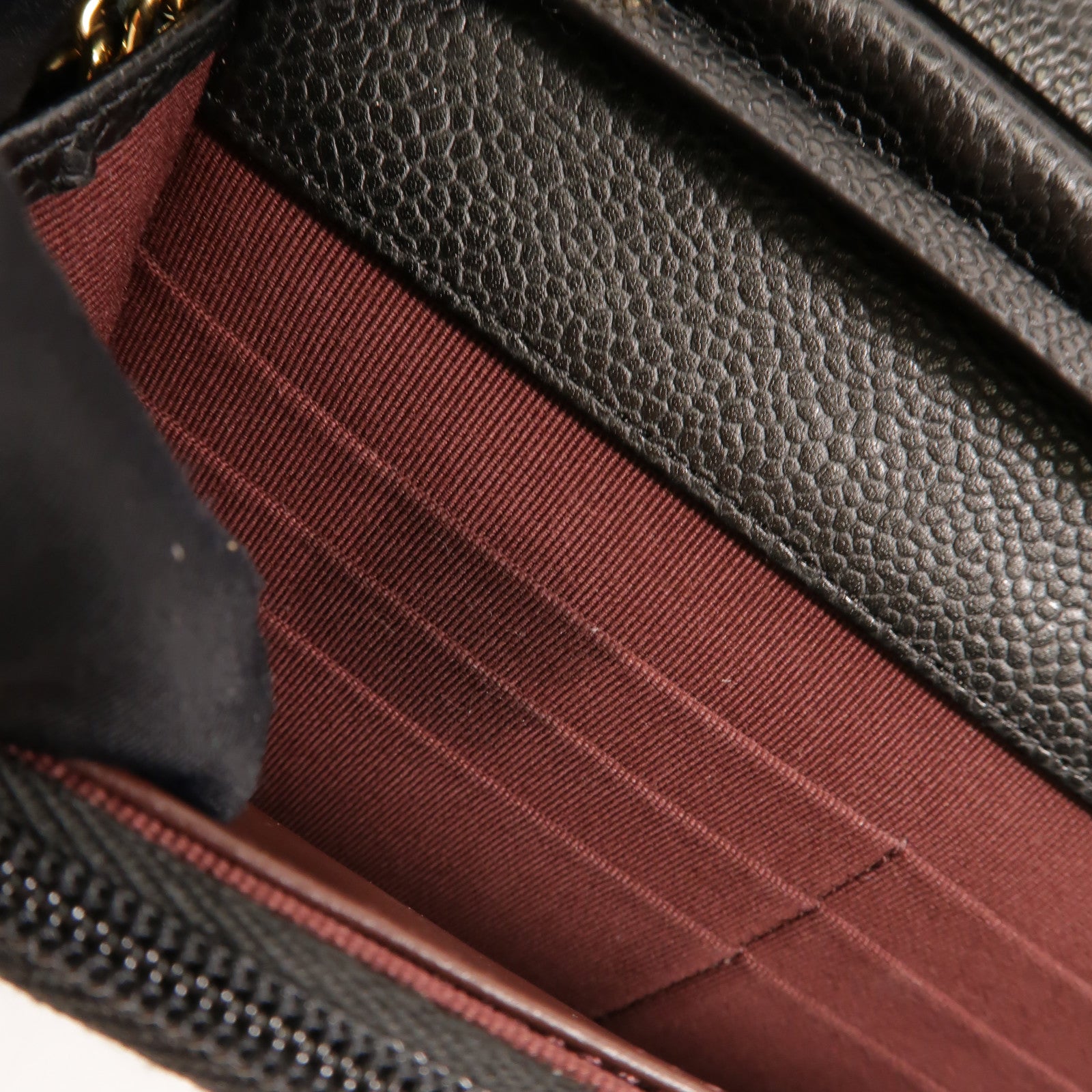 CHANEL 牛皮皮革WOC Wallet On Chain鏈帶肩背袋