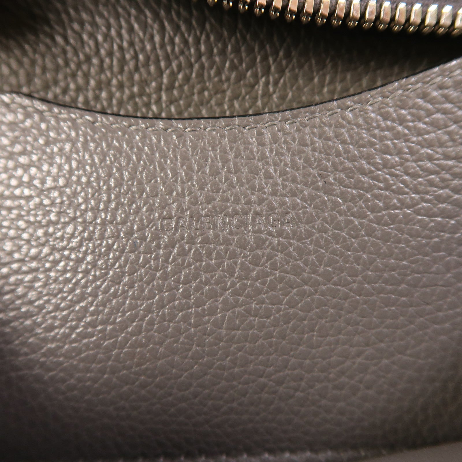 BALENCIAGA 牛皮皮革Neo Classic City Mini銀扣手挽肩背兩用袋