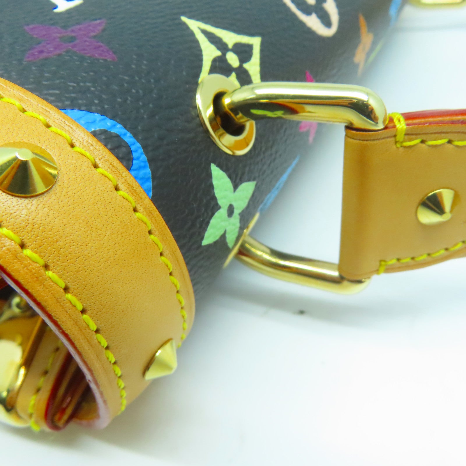 LOUIS VUITTON 【激減優惠】Monogram Multicolore Sac Dalmattan金扣肩背袋彩色