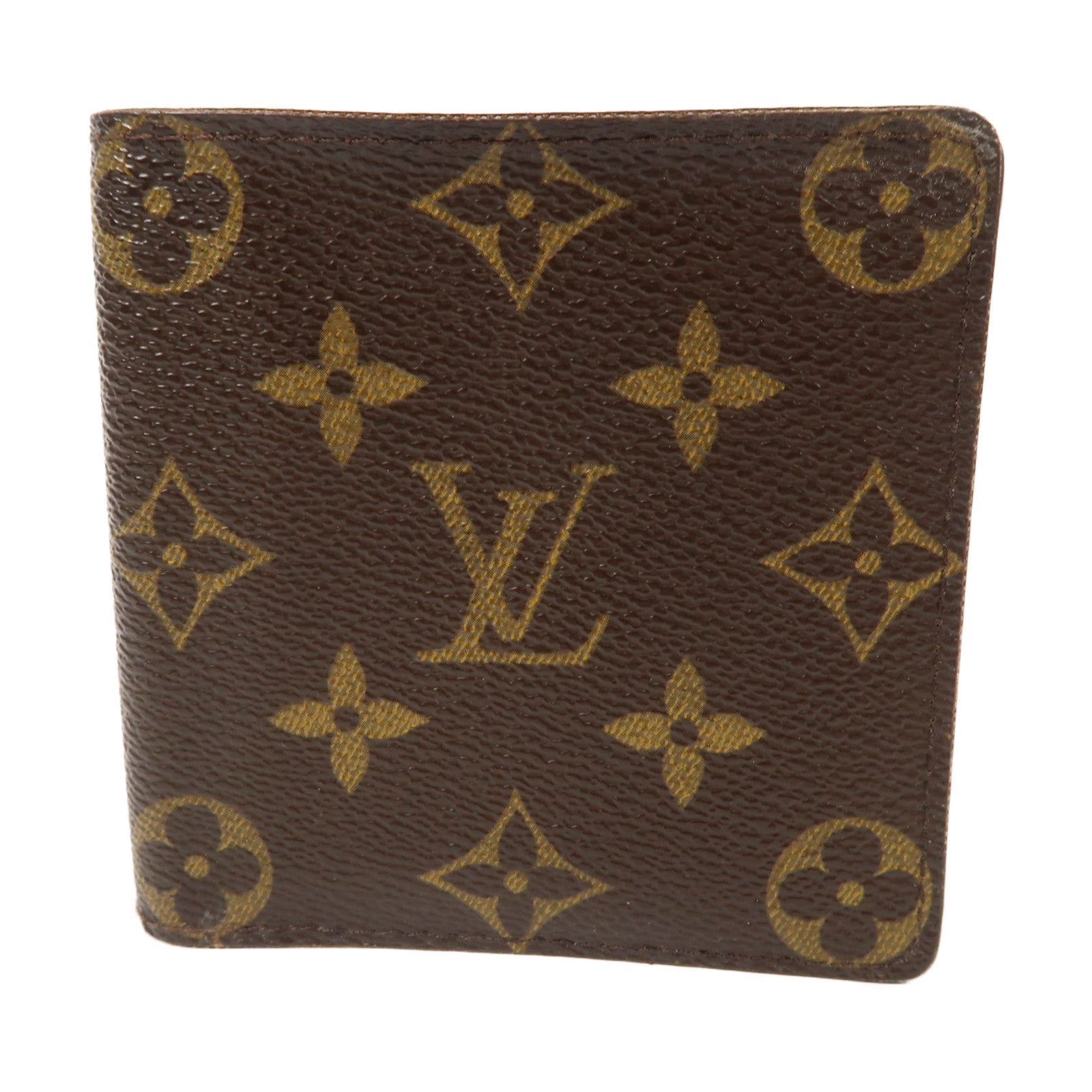 LOUIS VUITTON Monogram 6 Credit Card Slots Wallet錢包啡色