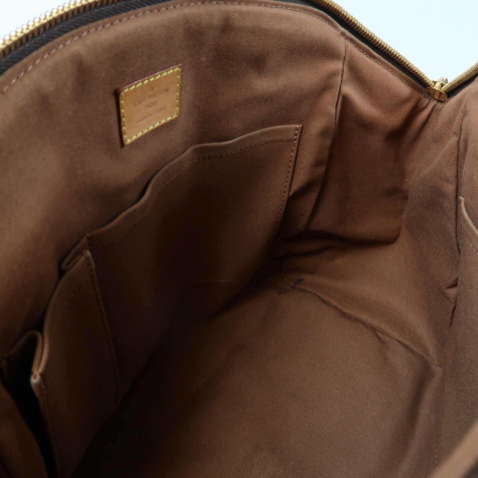 LOUIS VUITTON 【激減優惠】Monogram Tivoli GM金扣手挽袋啡色