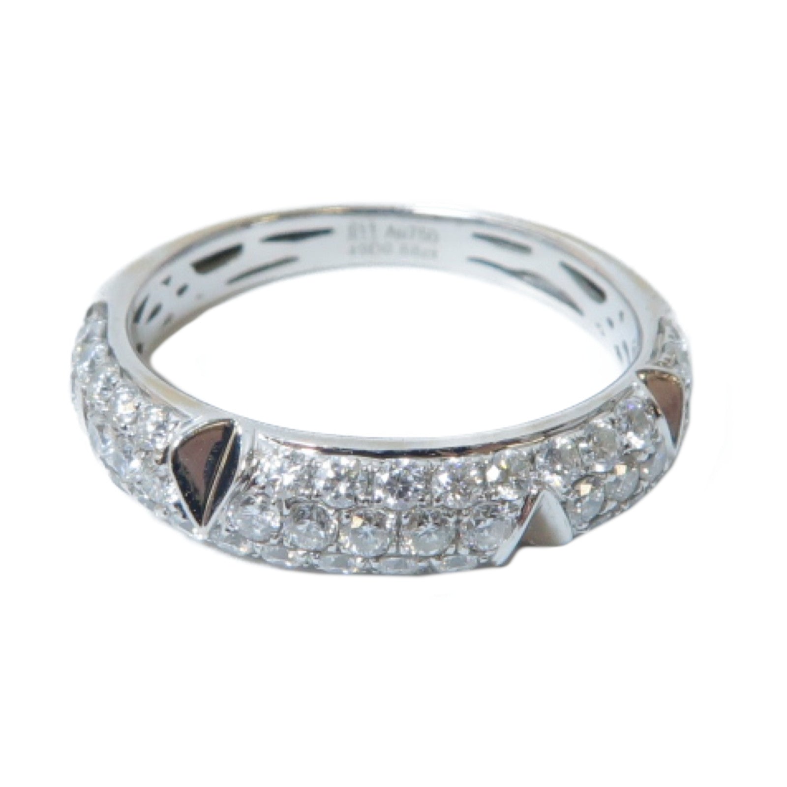 JEWELRY 18K白金Diamond Ring 0.68ct鑽石戒指US#5