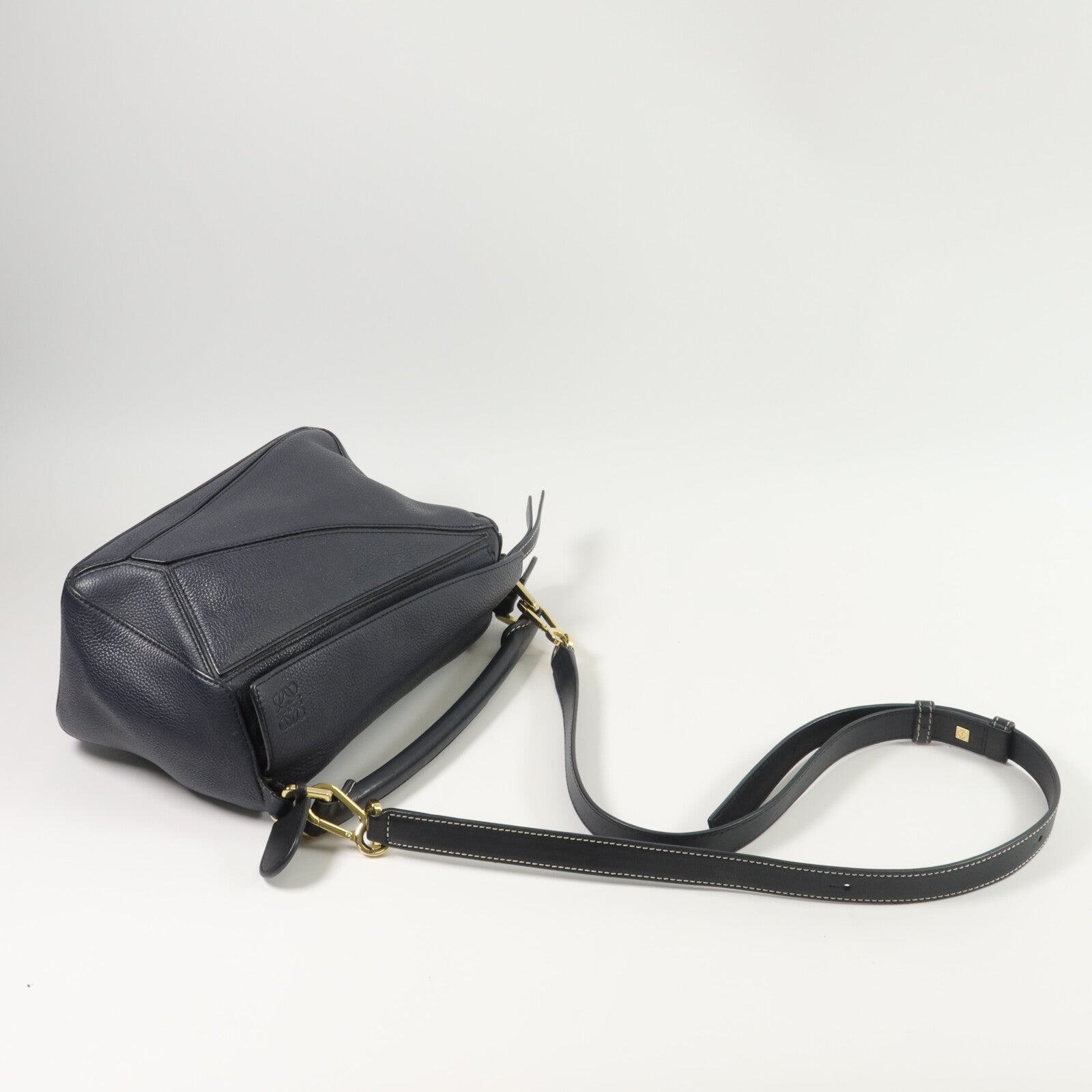 LOEWE 牛皮皮革Puzzle Small手挽肩背兩用袋