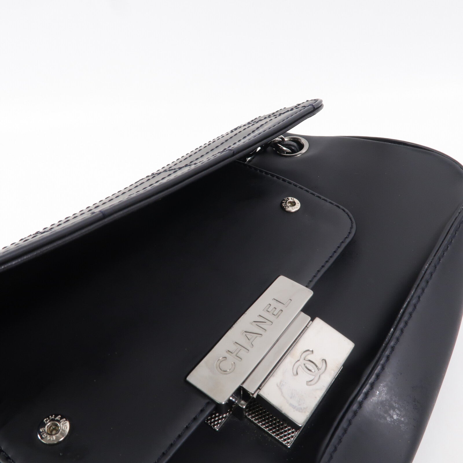 CHANEL 牛皮皮革Shoulder Bag鏈帶肩背袋
