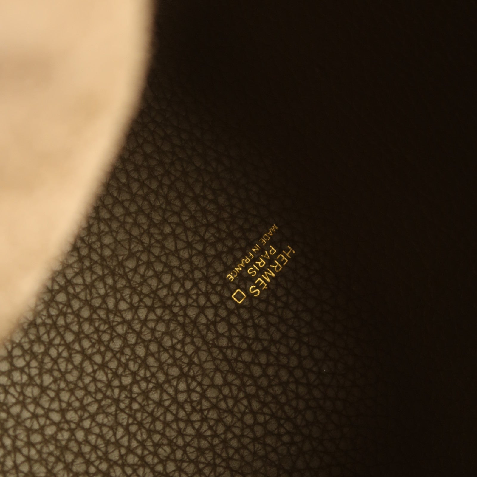 HERMES Alligator/Clemence皮革Picotin Touch MM金扣手挽袋Etoupe大象灰