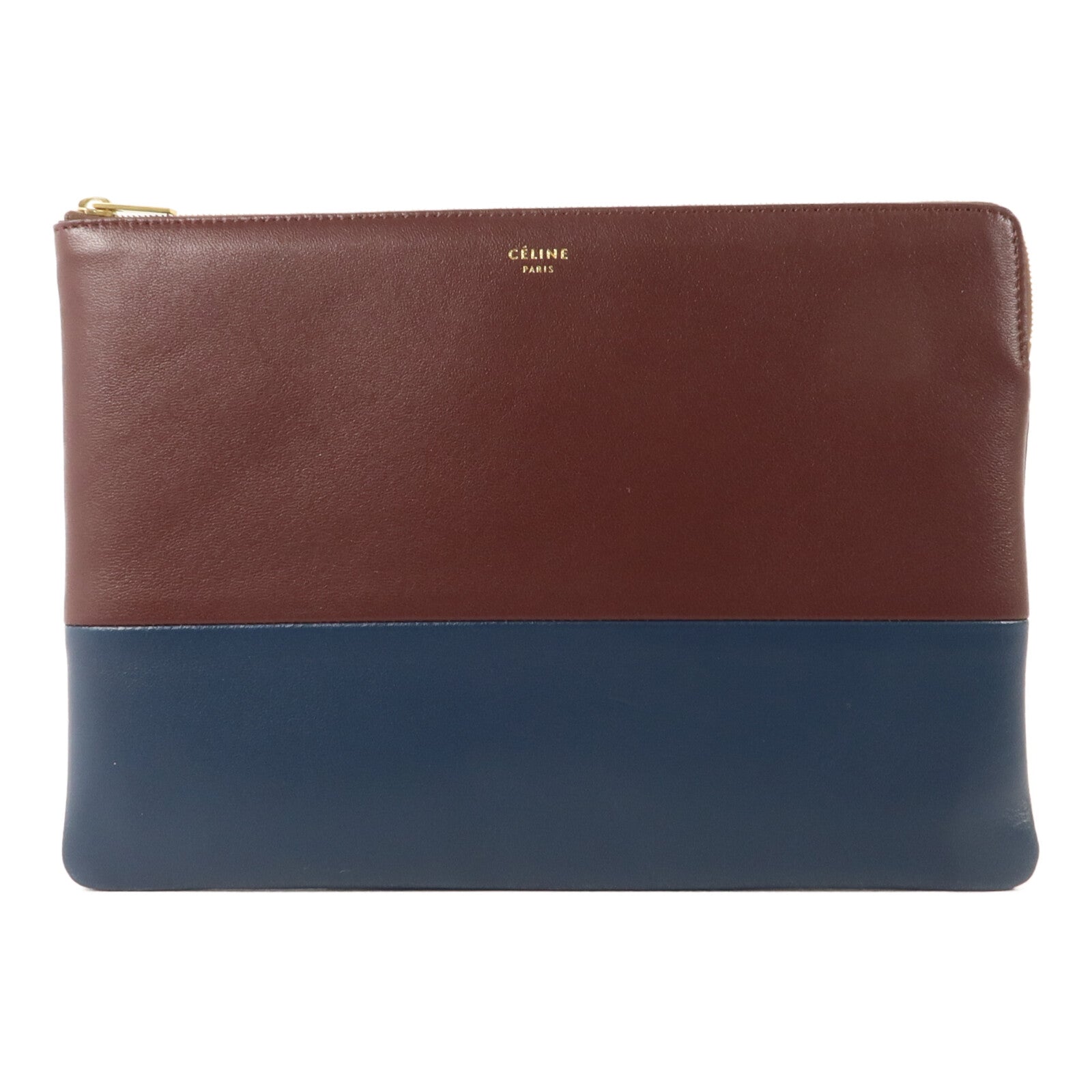 CELINE 牛皮皮革Pouch小袋