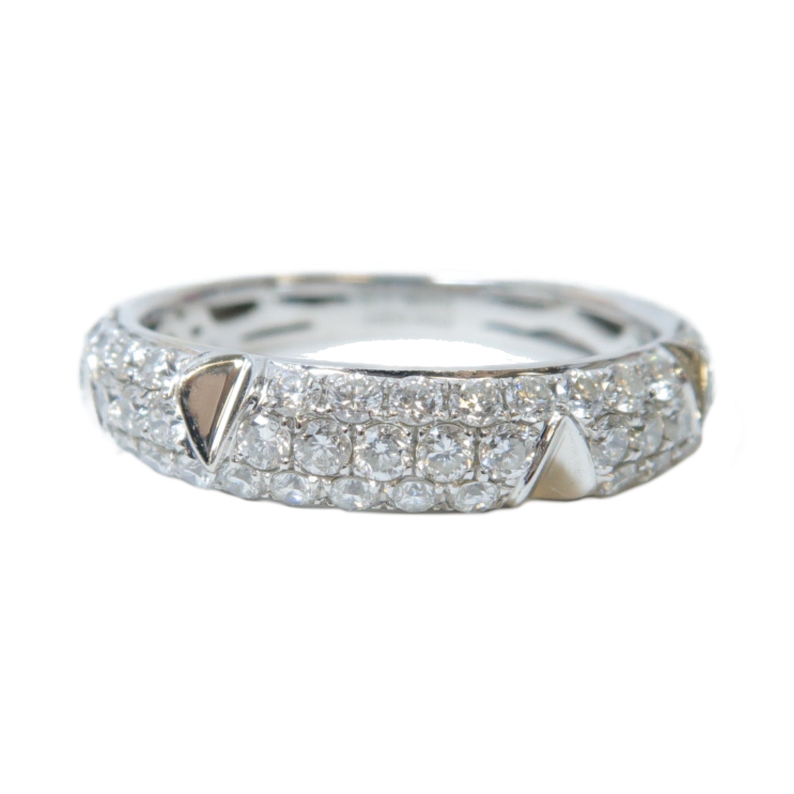 JEWELRY 18K白金Diamond Ring 0.68ct鑽石戒指US#5