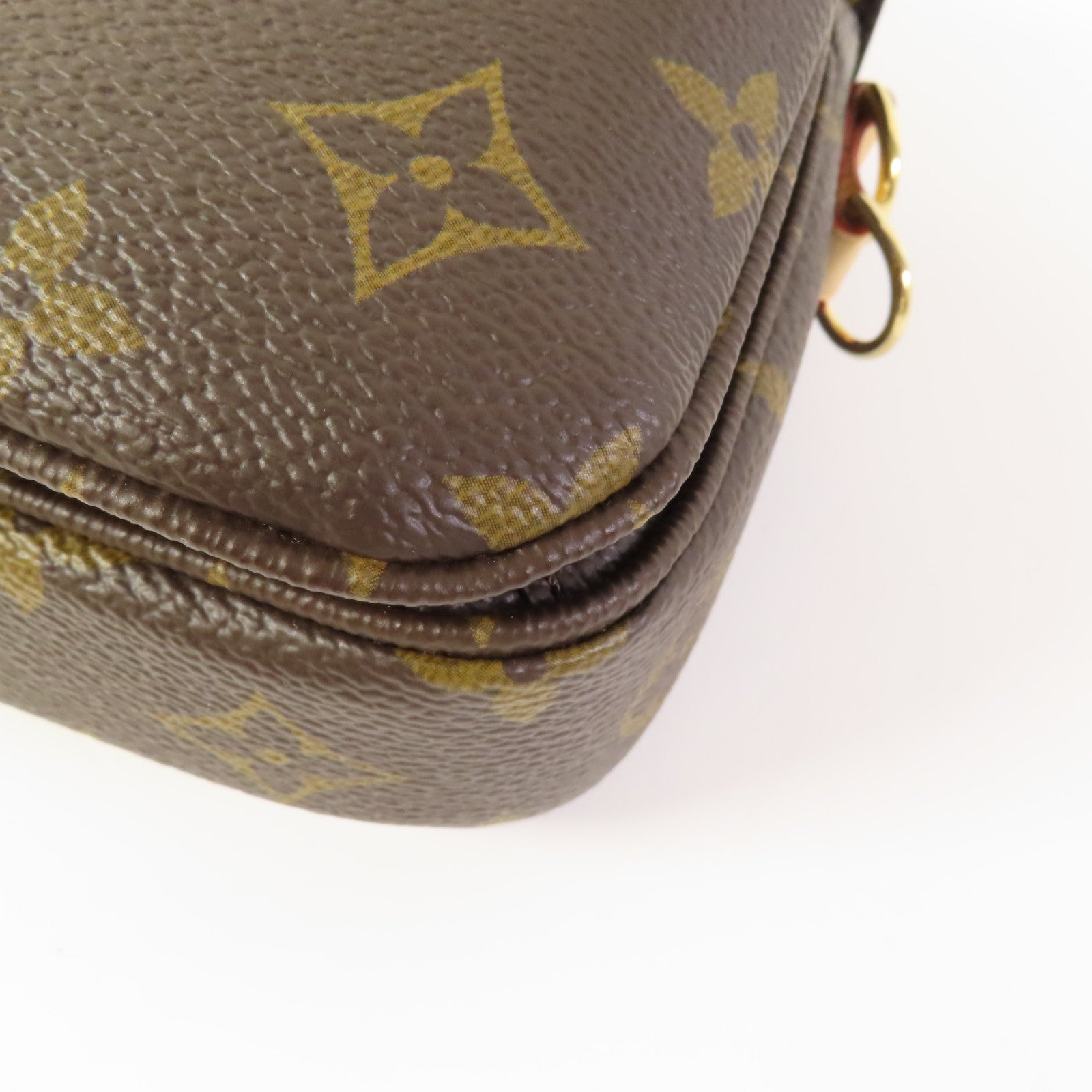 LOUIS VUITTON Monogram Pochette Metis East West金扣手挽肩背兩用袋