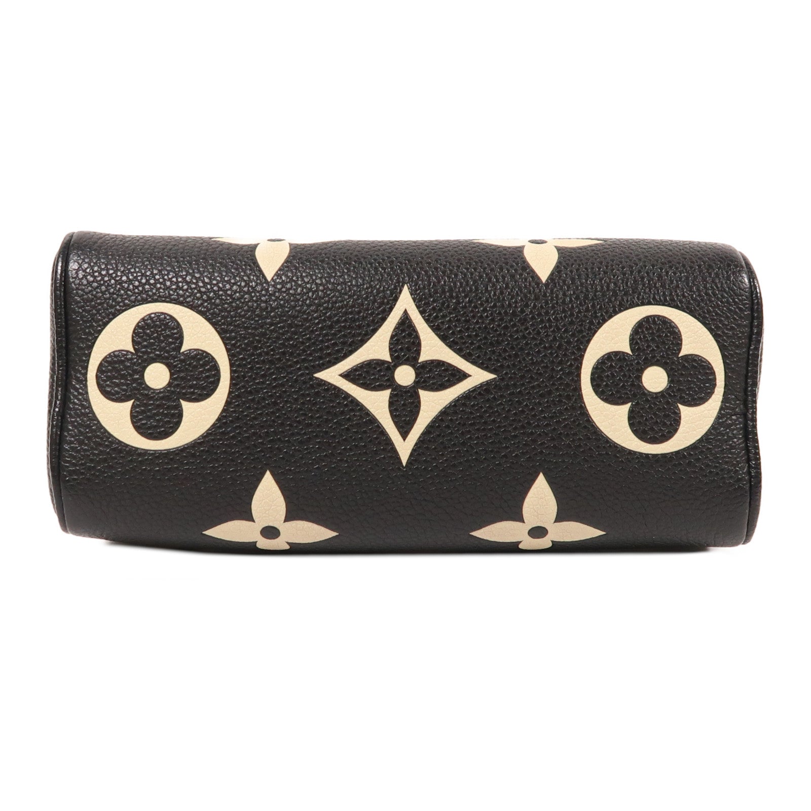 LOUIS VUITTON Monogram Empreinte Nano Speedy金扣手挽肩背兩用袋