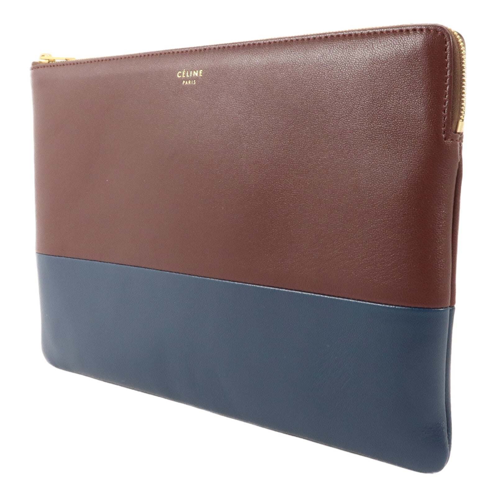 CELINE 牛皮皮革Pouch小袋