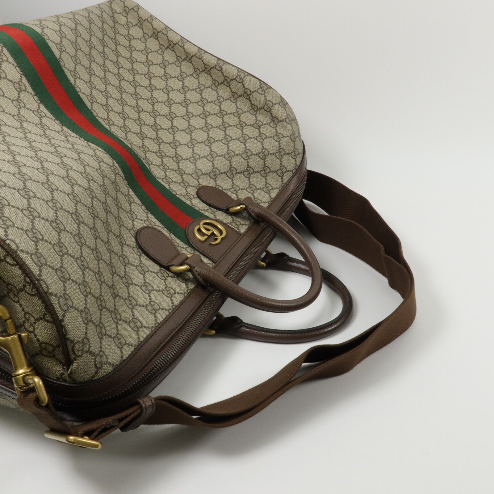 GUCCI 塗層帆布Savoy Large Duffle Bag手挽袋