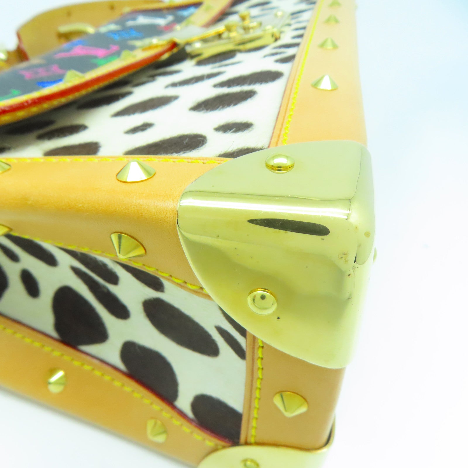 LOUIS VUITTON 【激減優惠】Monogram Multicolore Sac Dalmattan金扣肩背袋彩色