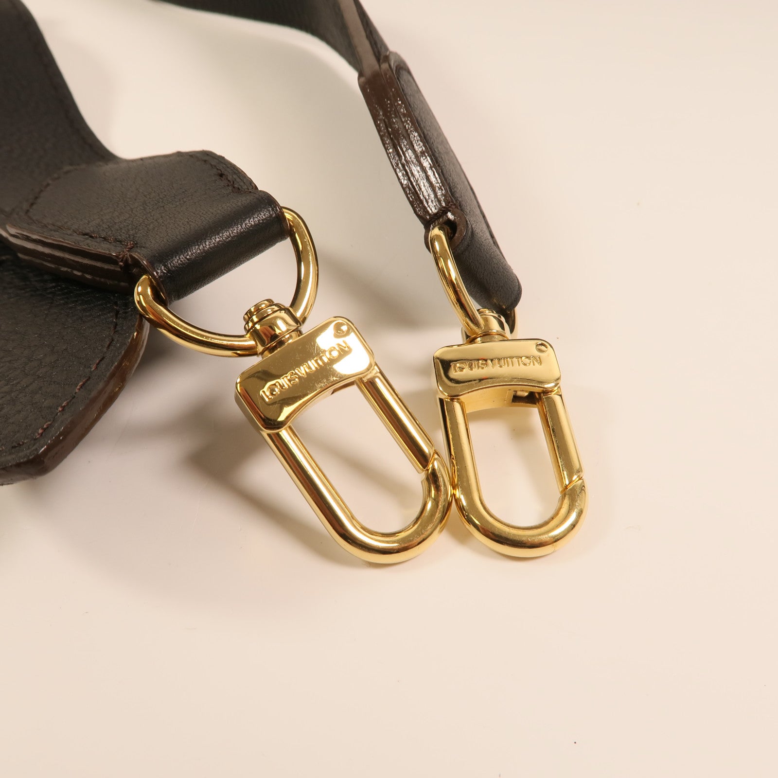 LOUIS VUITTON Monogram Mahina Salene PM金扣手挽肩背兩用袋