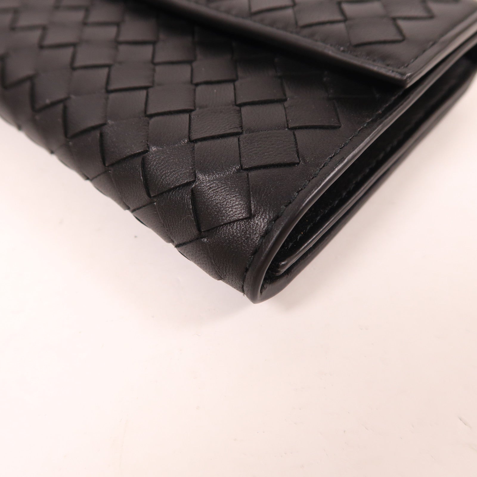 BOTTEGA VENETA 織紋皮革Long Wallet長錢包