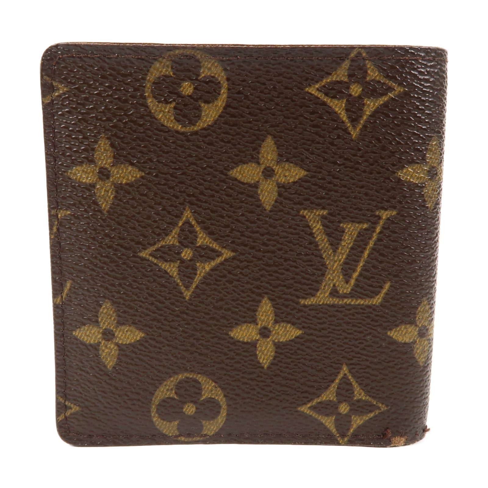 LOUIS VUITTON Monogram 6 Credit Card Slots Wallet錢包啡色