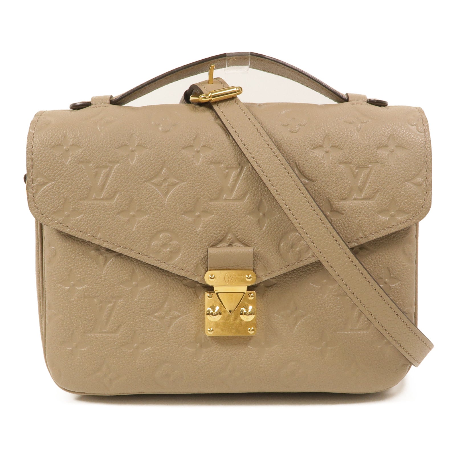 LOUIS VUITTON Monogram Empreinte Pochette Metis手挽肩背兩用袋