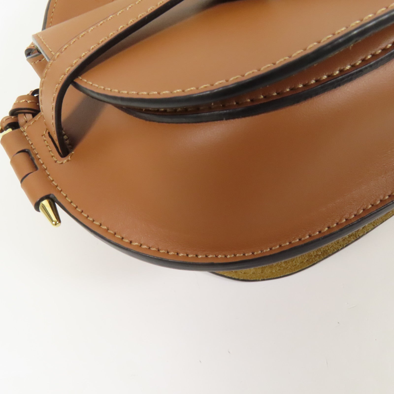 LOEWE 牛皮皮革Gate Dual Mini Bag金扣肩背袋