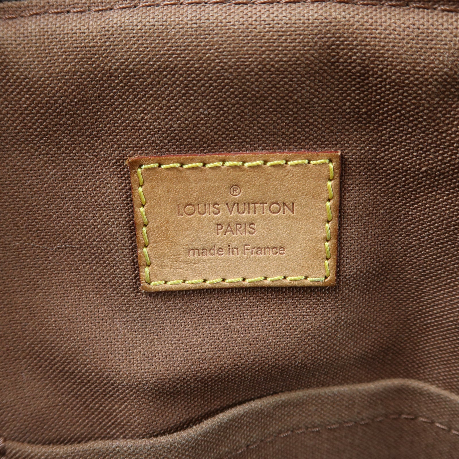 LOUIS VUITTON 【激減優惠】Monogram Tivoli GM金扣手挽袋啡色