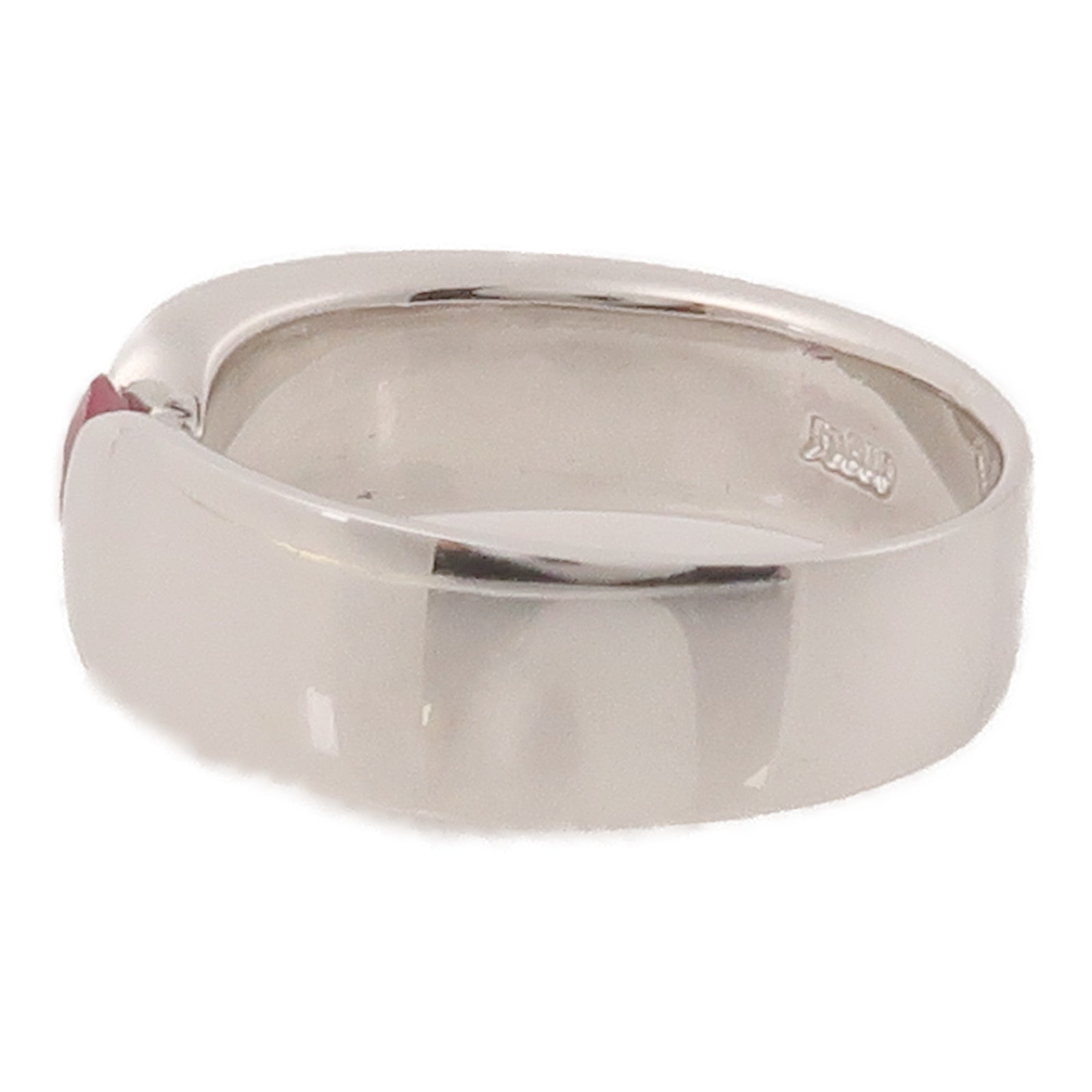 JEWELRY 0.36ct Ruby Ring PT900 Platinum US#8.25