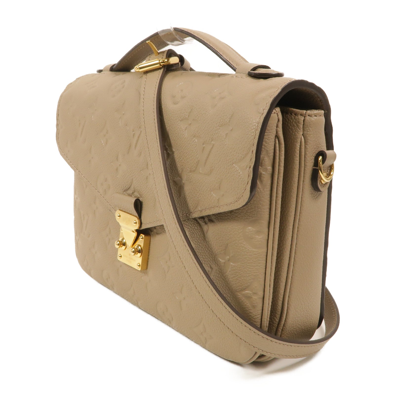 LOUIS VUITTON Monogram Empreinte Pochette Metis手挽肩背兩用袋