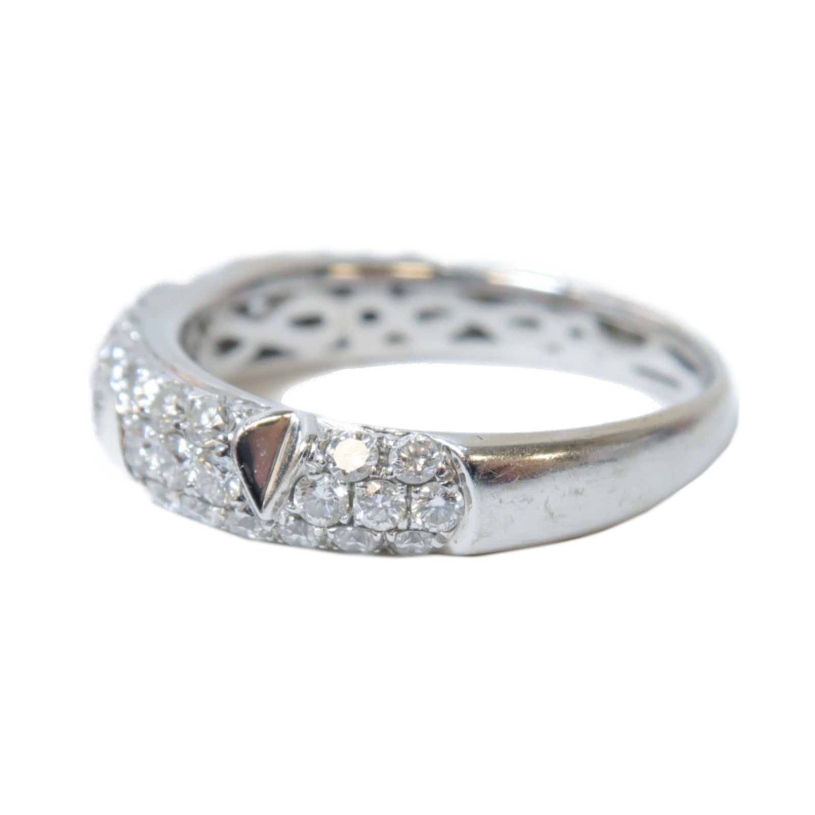JEWELRY 18K白金Diamond Ring 0.68ct鑽石戒指US#5