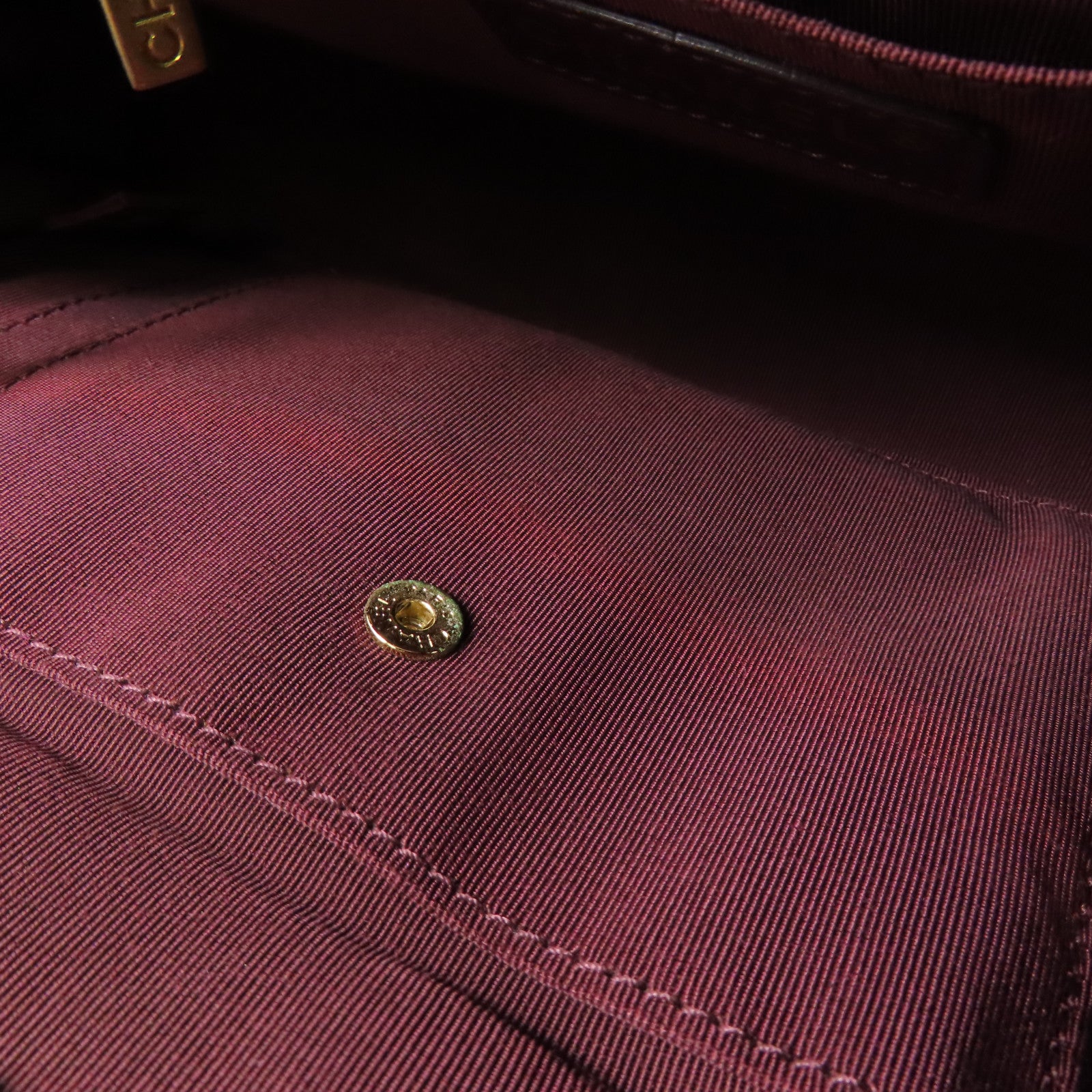 CHANEL CC GHW Chain Shoulder Bag Lambskin Leather Black White