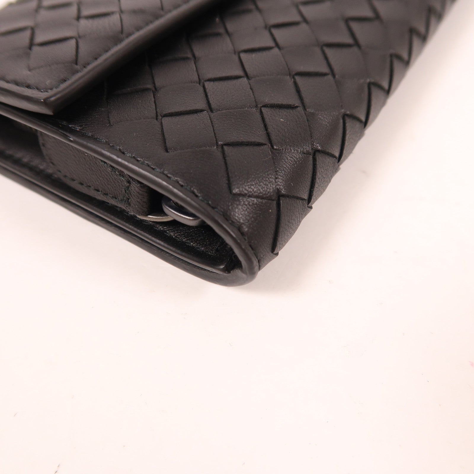 BOTTEGA VENETA 織紋皮革Long Wallet長錢包
