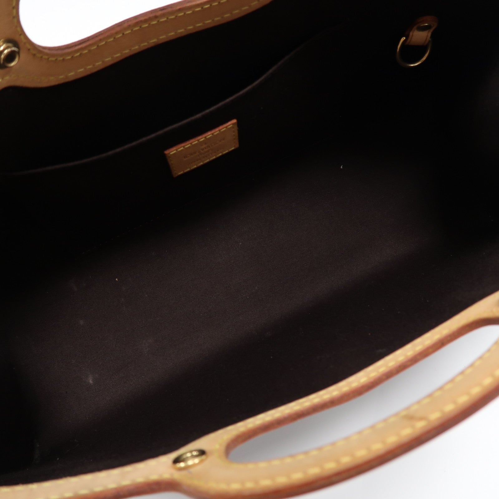 LOUIS VUITTON Monogram Vernis Roxbury Drive金扣手挽肩背兩用袋紅色