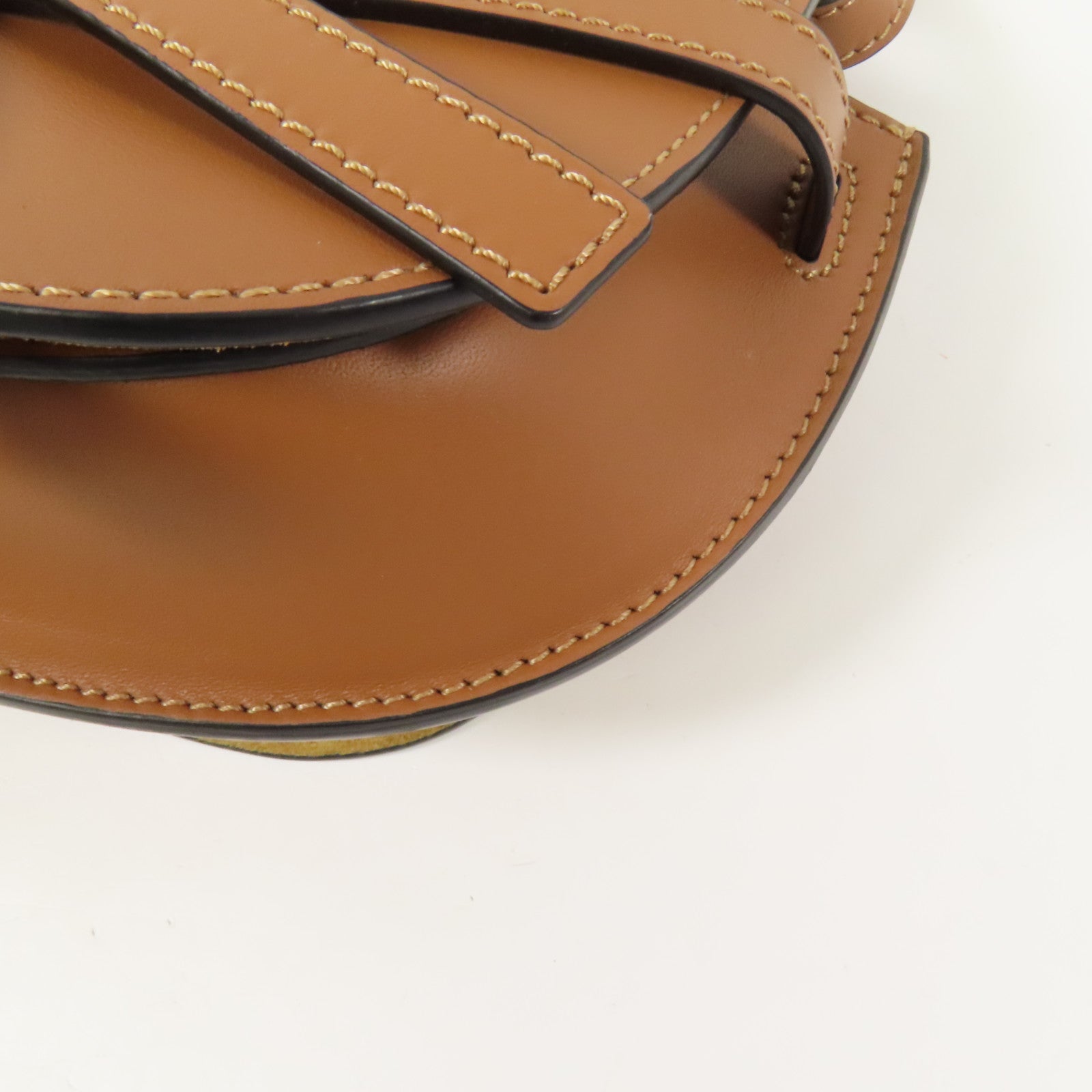 LOEWE 牛皮皮革Gate Dual Mini Bag金扣肩背袋