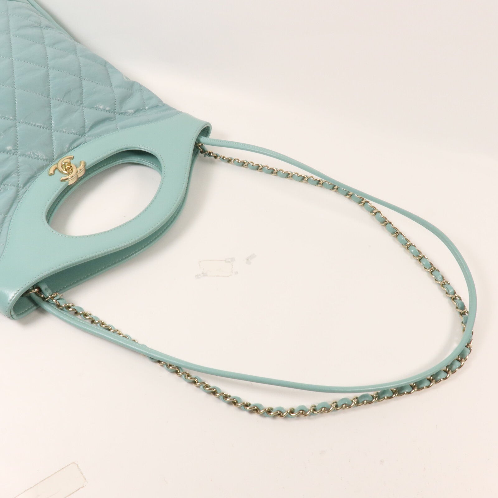 CHANEL 牛皮皮革Chanel 31 Medium鏈帶手挽肩背兩用袋