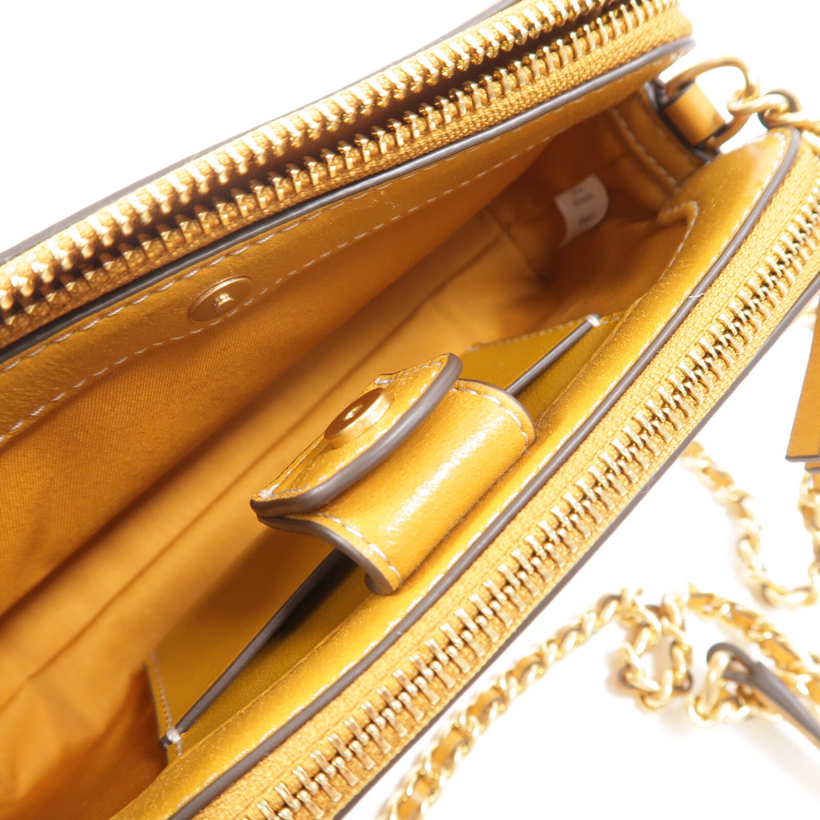 Tory Burch 牛皮皮革Fliming Pop Quilt鏈帶肩背袋