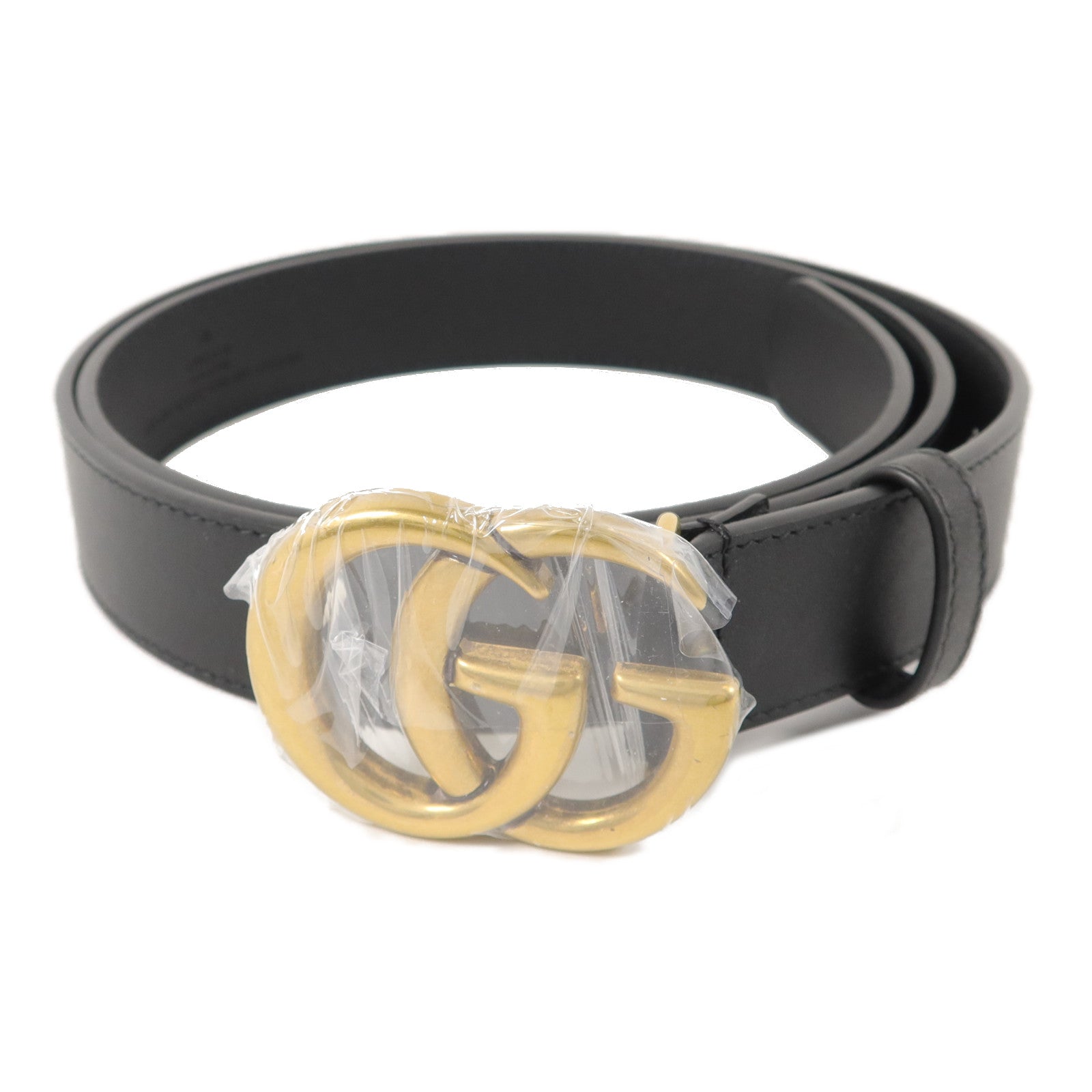 GUCCI 牛皮皮革GG Belt皮帶