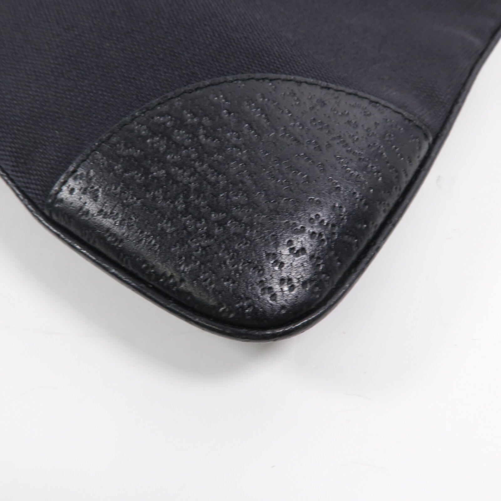 GUCCI 帆布/牛皮皮革Bamboo Jackie Hobo Bag肩背袋