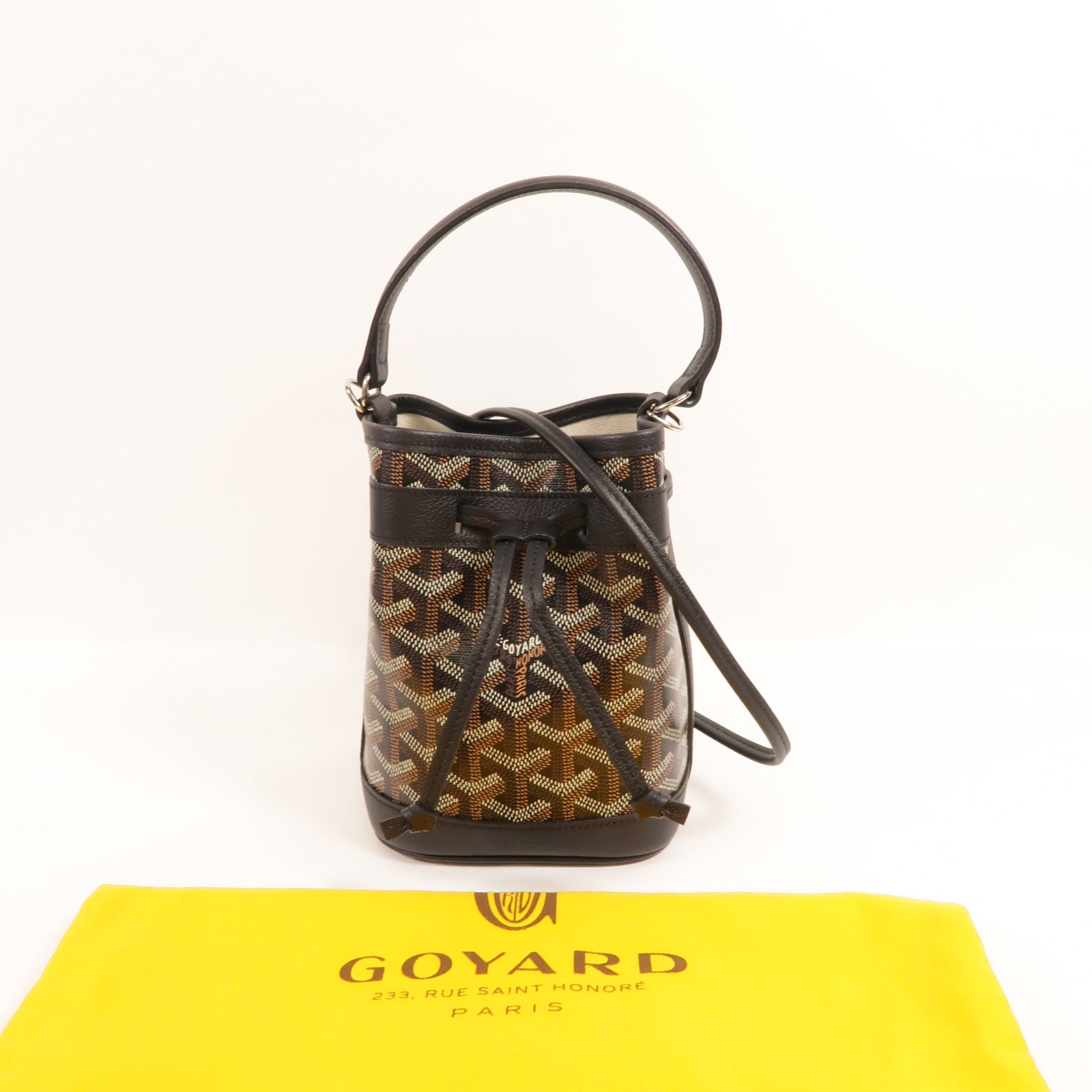 GOYARD 塗層帆布Petit Flot Mini Bucket Bag肩背袋
