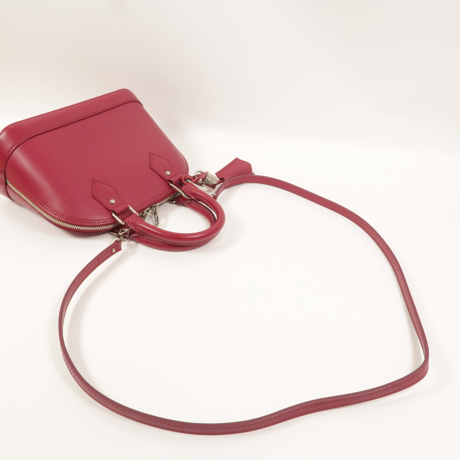 LOUIS VUITTON Epi Alma BB手挽肩背兩用袋
