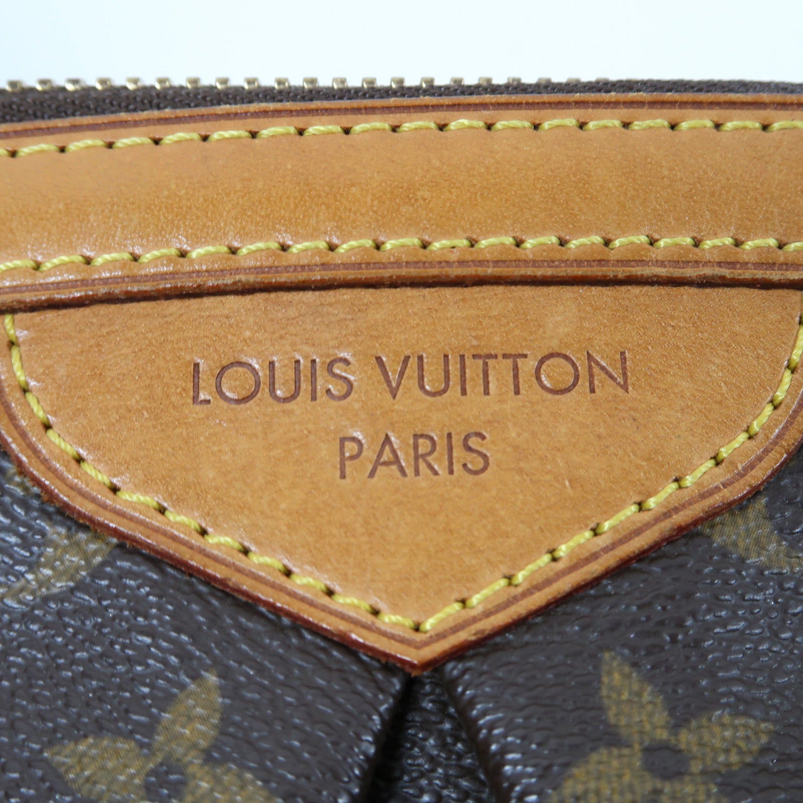 LOUIS VUITTON 【激減優惠】Monogram Tivoli GM金扣手挽袋啡色