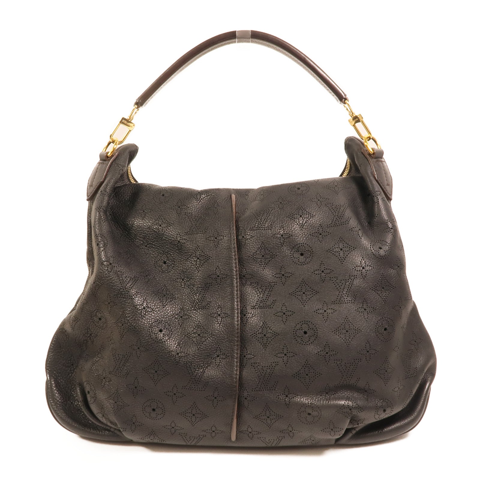 LOUIS VUITTON Monogram Mahina Salene PM金扣手挽肩背兩用袋