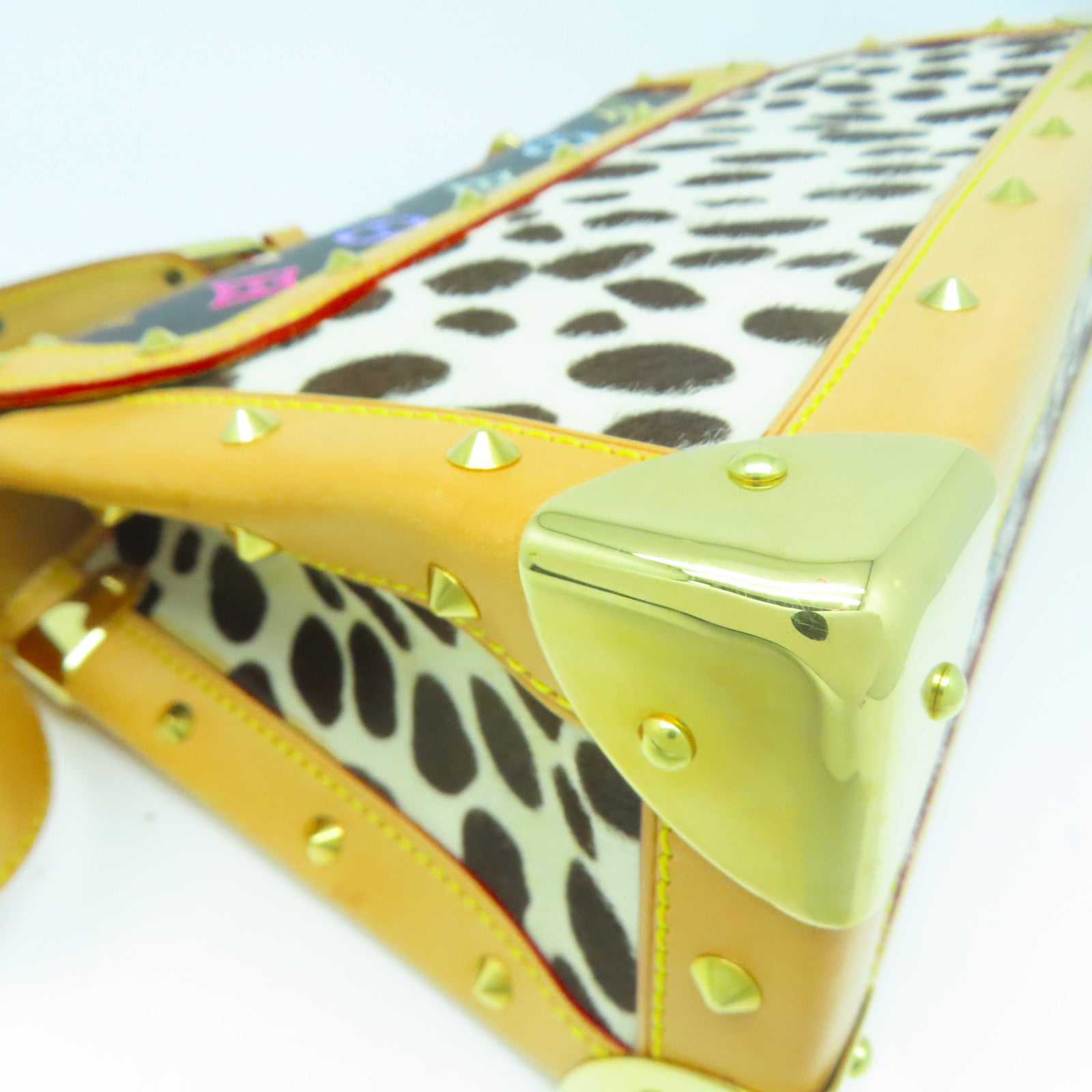 LOUIS VUITTON 【激減優惠】Monogram Multicolore Sac Dalmattan金扣肩背袋彩色