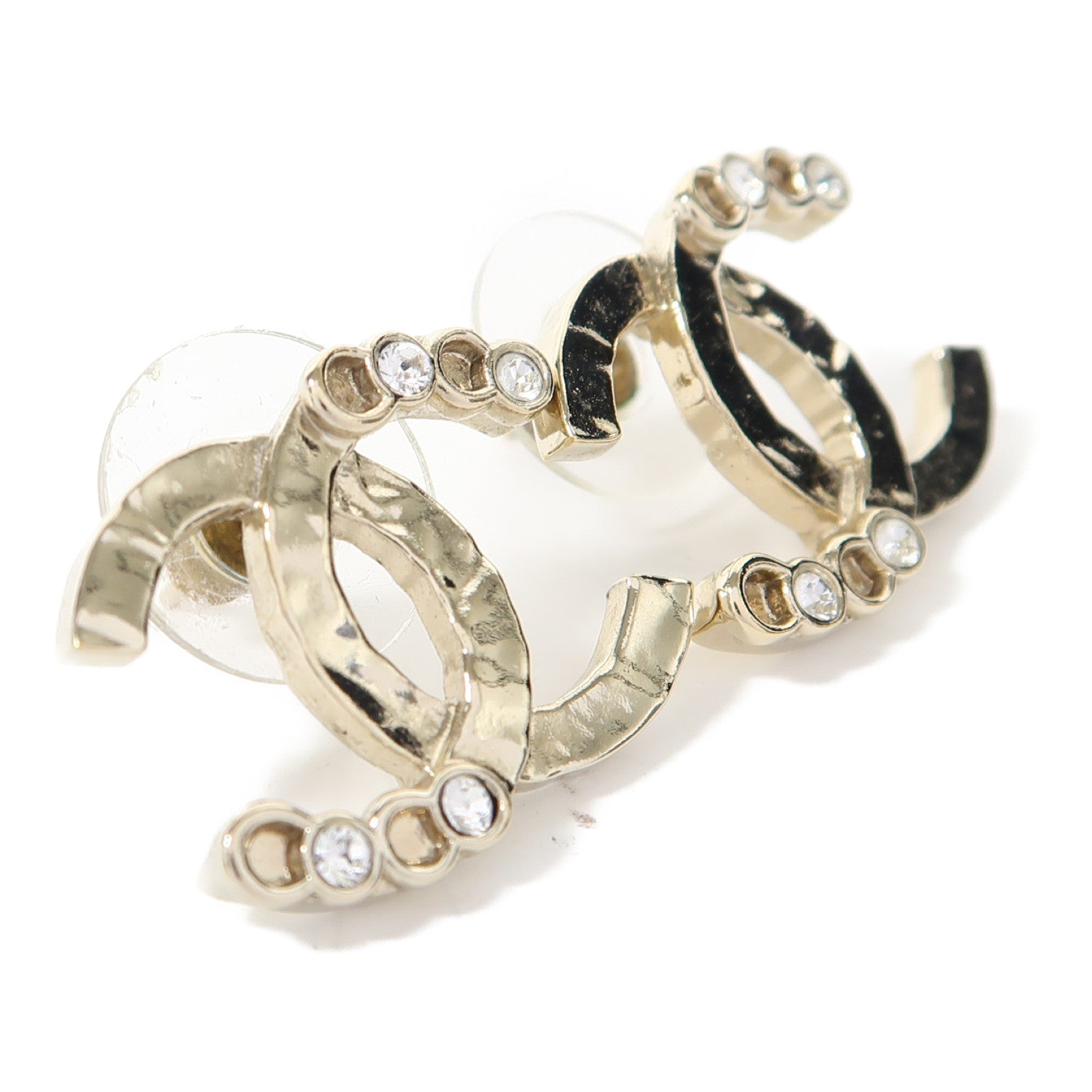 CHANEL 金屬Earrings耳環金色