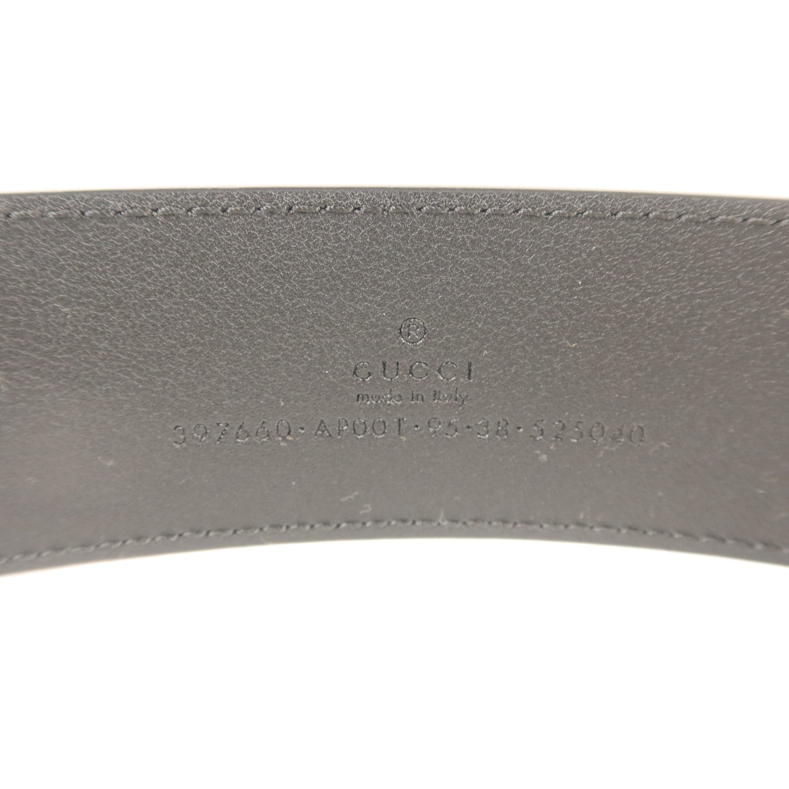 GUCCI 牛皮皮革Belt皮帶