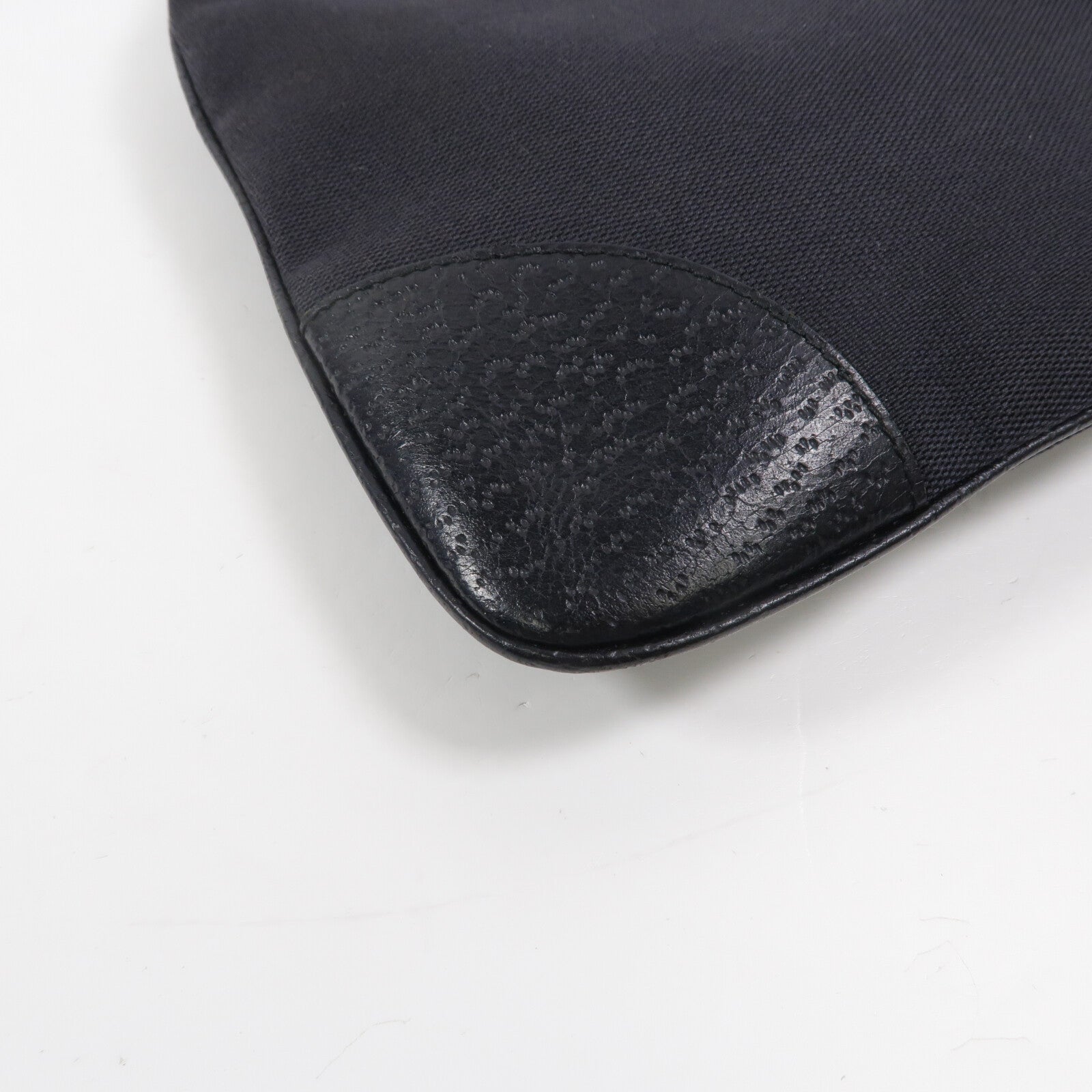 GUCCI 帆布/牛皮皮革Bamboo Jackie Hobo Bag肩背袋