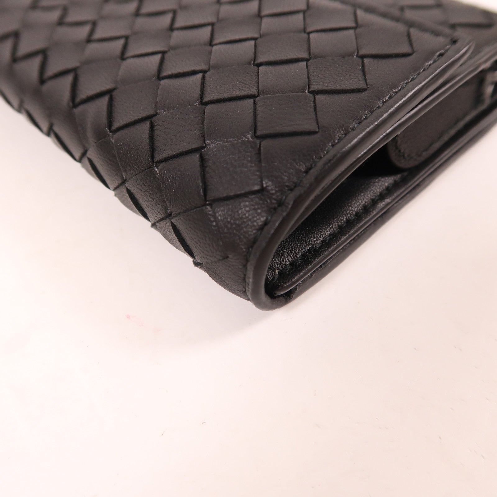 BOTTEGA VENETA 織紋皮革Long Wallet長錢包
