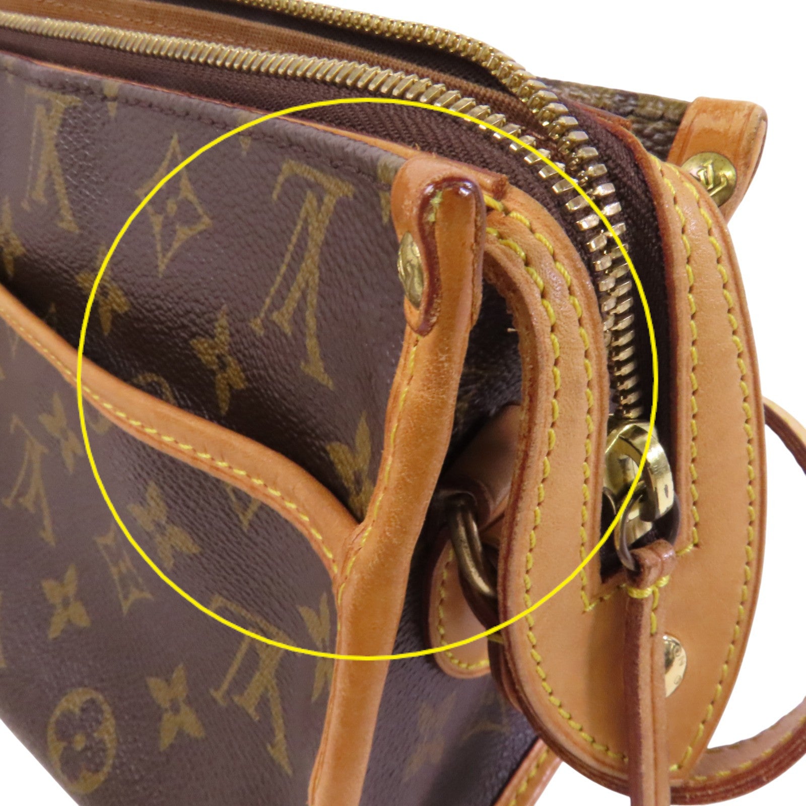 LOUIS VUITTON 【激減優惠】Monogram Popincourt Long金扣肩背袋