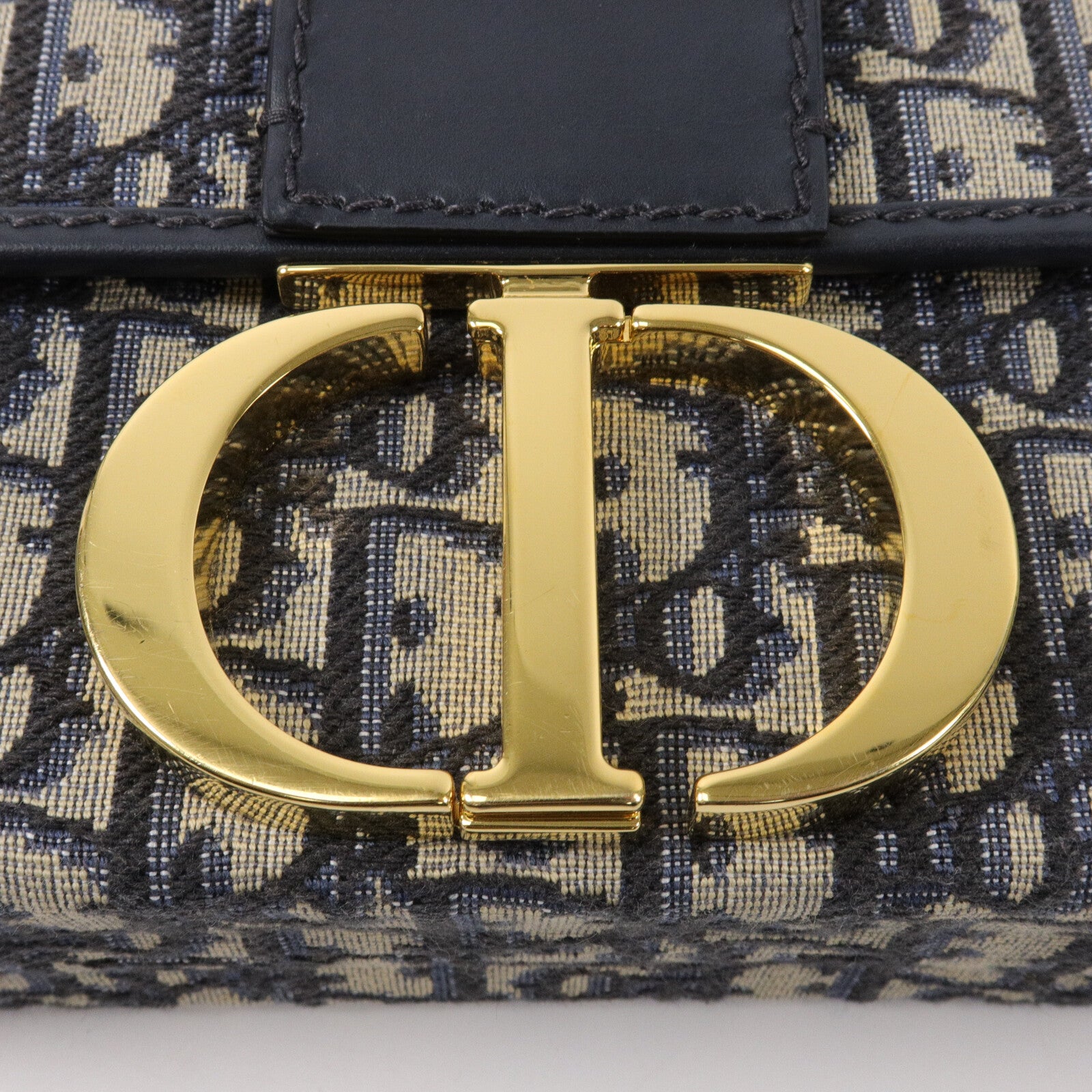 Dior Dior Oblique帆布30 Montaigne Box Bag肩背袋