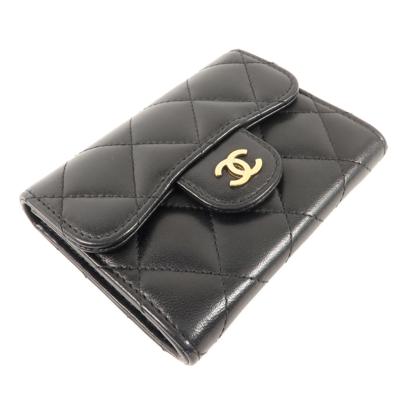 CHANEL 羊皮皮革Classic Flap Card Holder XL卡片套