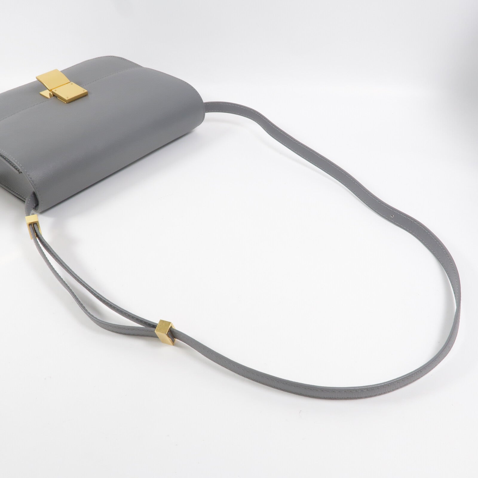CELINE 牛皮皮革Classic Box Medium肩背袋